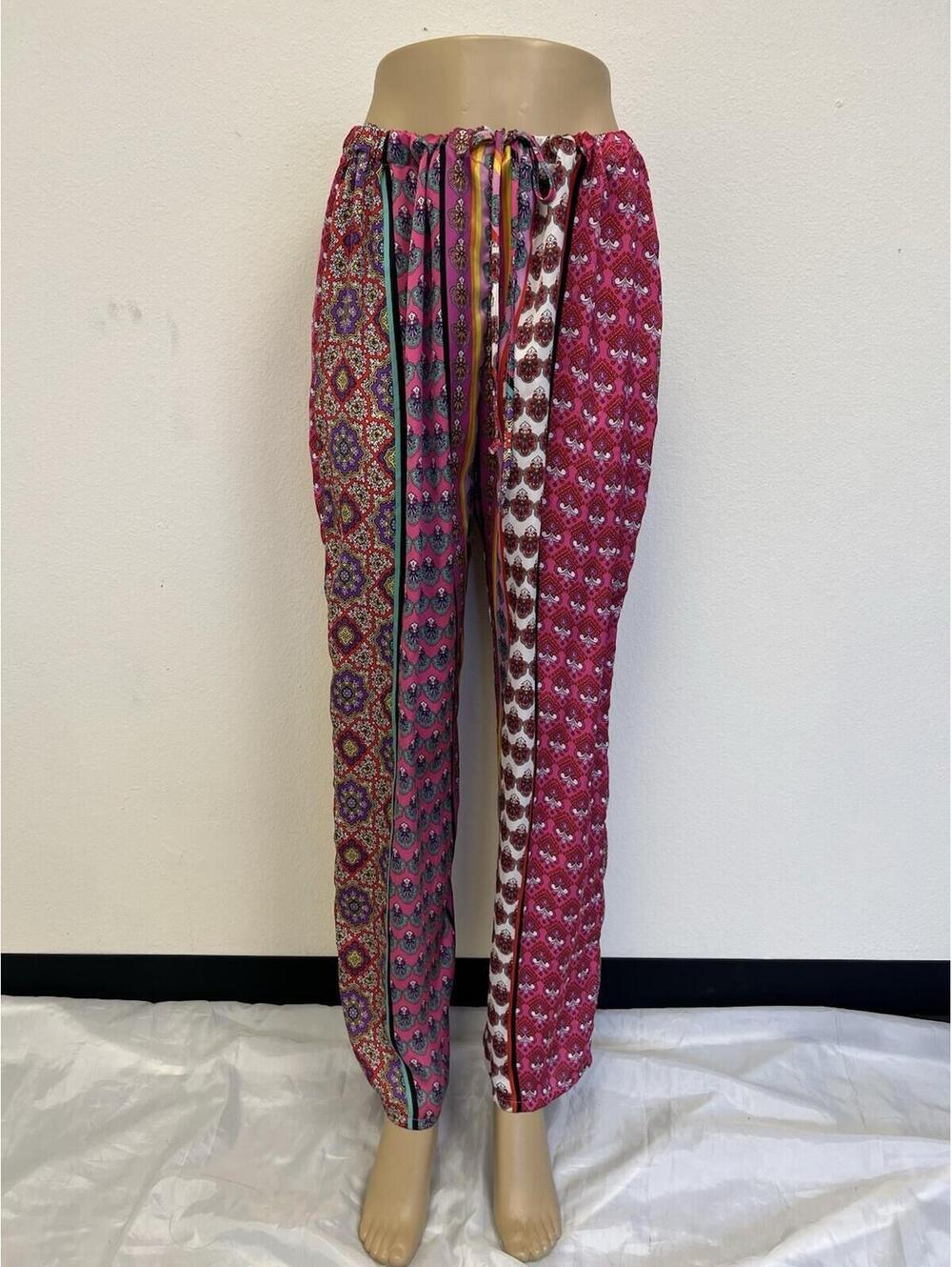 Josie Women Summer Pants Sz Xl Boho
